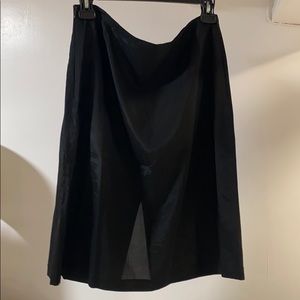 Akris black skirt